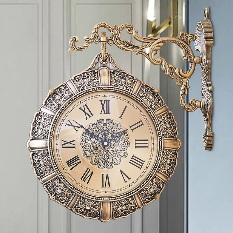 Luxury Lifestyle Aesthetics - الشمال الرجعية غرفة المعيشة ساعة حائط