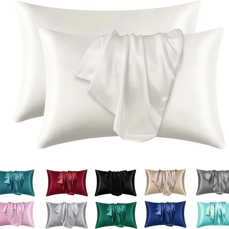 غطاء وسادة من الساتان الحريري  - مراجعة Silk Pillowcase Set وسعره