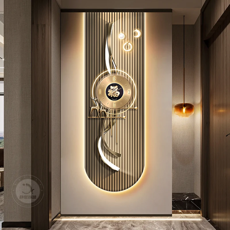 ساعة حائط أنيقة وجميلة، ساعة ر - مراجعة Luxury Lifestyle Aesthetics وسعره