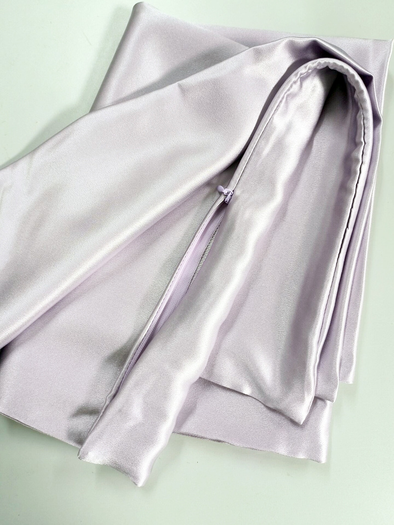 كفة وسادة من الحرير على الوجهي - مراجعة Silk Pillowcase Set وسعره