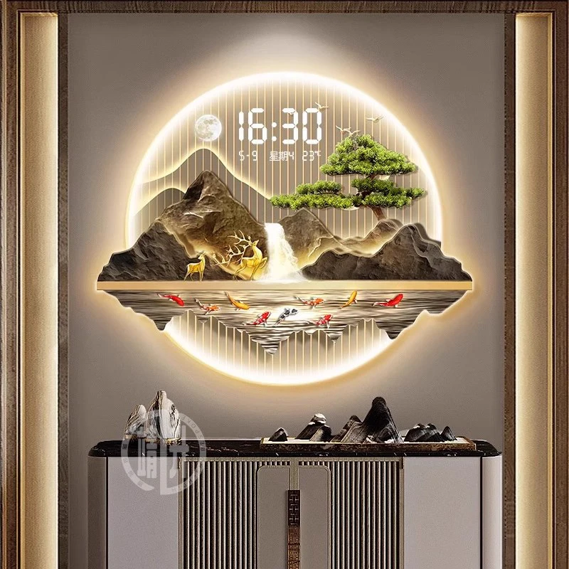 ساعات حائط بتصميم صيني عصري، س - مراجعة Luxury Lifestyle Aesthetics وسعره