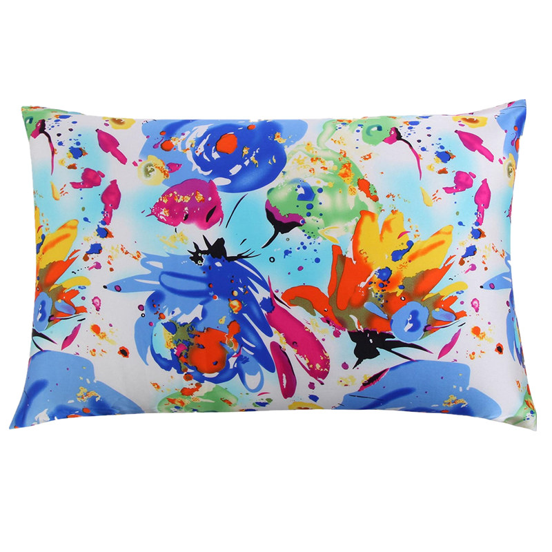 الحرير سستة المخدة 1 قطعة 100% - مراجعة Silk Pillowcase Set وسعره