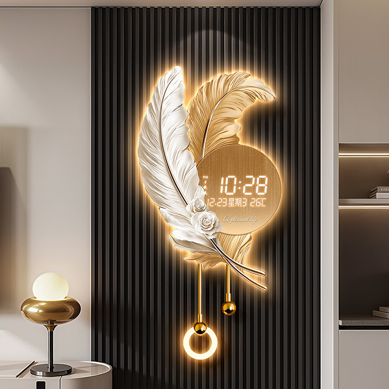 ساعات حائط بتصميم صيني بسيط وف - مراجعة Luxury Lifestyle Aesthetics وسعره