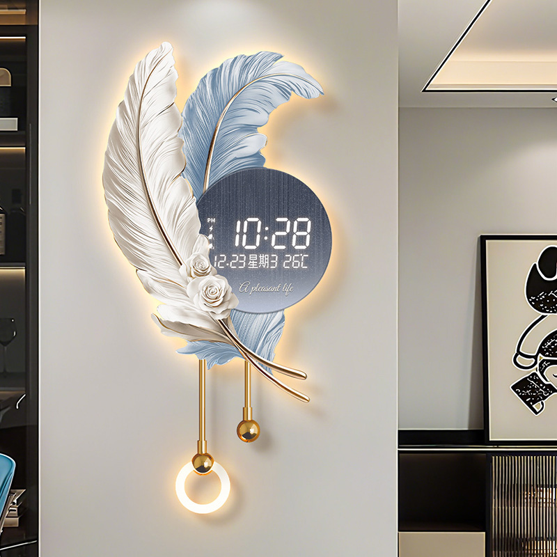 ساعات حائط بتصميم صيني بسيط وف - مراجعة Luxury Lifestyle Aesthetics وسعره
