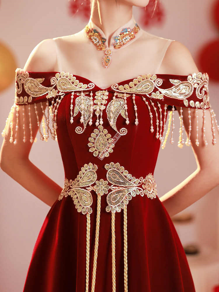فستان تشيونغسام صيني الطراز لل - مراجعة Luxury Lifestyle Dress وسعره