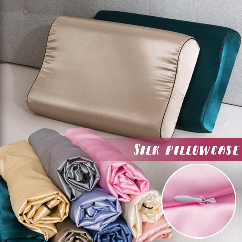 غطاء وسادة من اللاتكس والساتان - مراجعة Silk Pillowcase Set وسعره